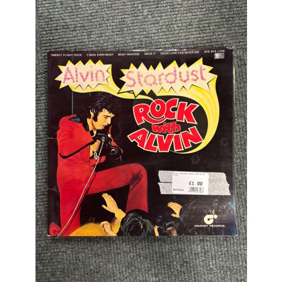 Alvin Stardust Rock with Alvin Vinyl