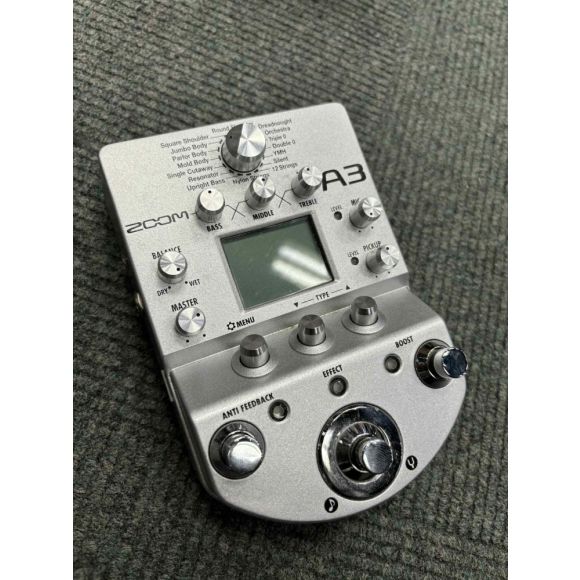 Zoom A3 Acoustic remodeling FX