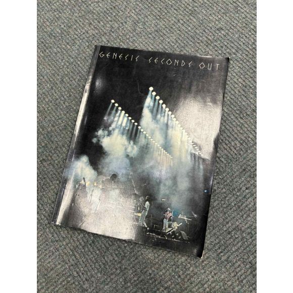 Genesis Seconds Out Song book Wise Publications 1978