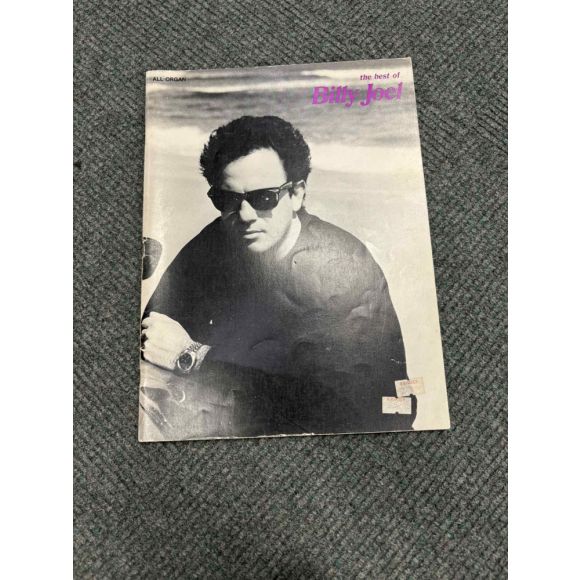 The best of Billy Joel for Organ Book 1980s