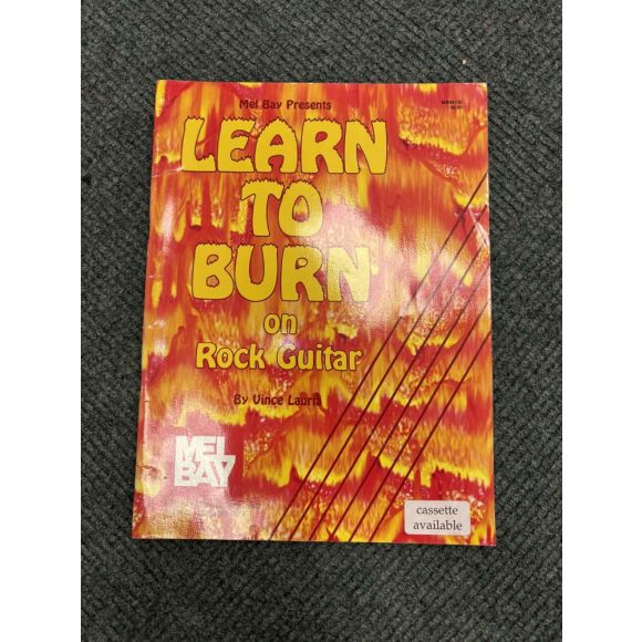 Learn to Burn on Rock guitar Scales book Vince Lauria