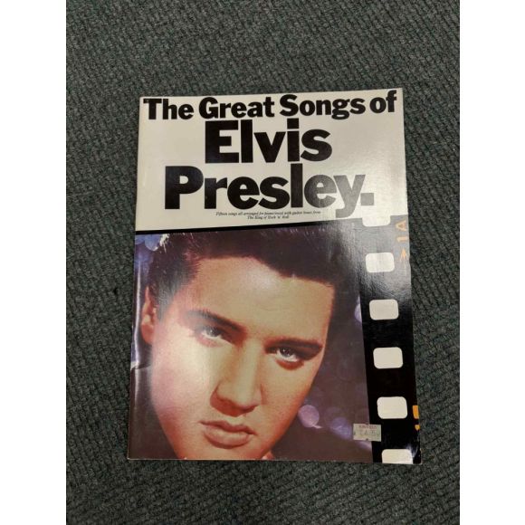 The Great songs of Elvis Presley for Piano/ Vocal with Chord boxes 1986