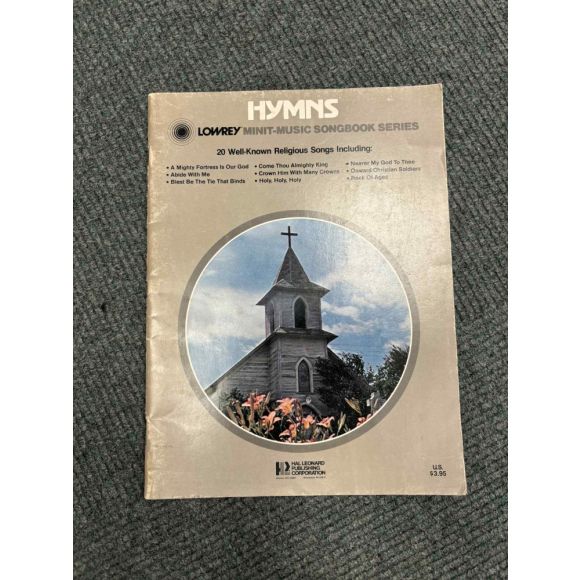 Hymns - Lowrey Minit Music Songbook 1974