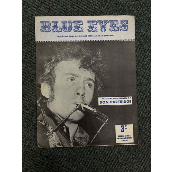 Blue Eyes by Richard Kerr and Joan Maitland. Don partridge 1968
