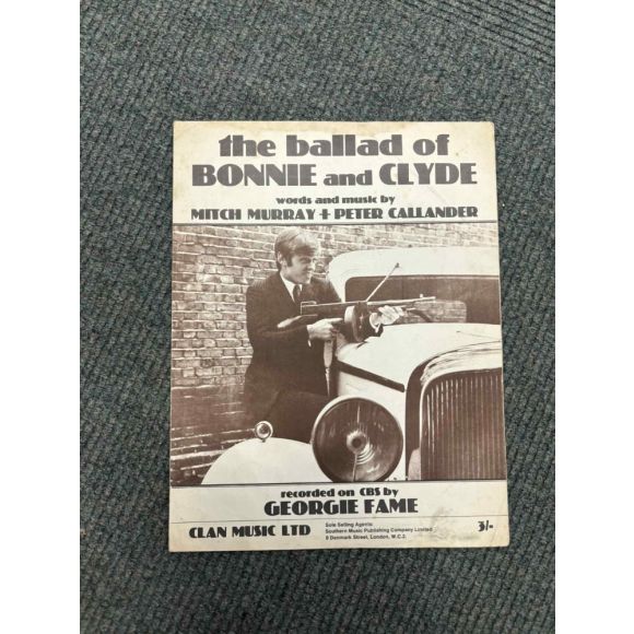 The Ballad of Bonnie and Clyde. Georgie Fame. M Murray & P Callander 1967