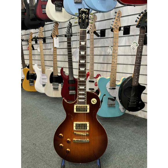 Vintage V100 LP Single Cutaway electric guitar Left Handed