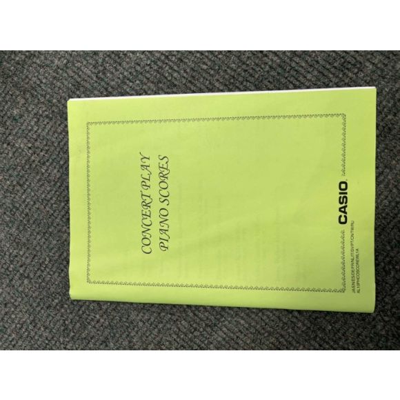 Casio Concert Play Piano Scores (ID: SHCT54634)