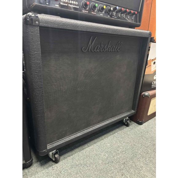 Marshall 1936 2x12inches Guitar Speaker Cab, Stealth Black. Made in England 2 x Celestion G12T-75