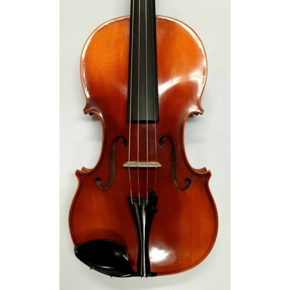 German 4/4 Violin 1970's Stradivaroius copy. Two piece back, shaded varnish, excellent condition. 
