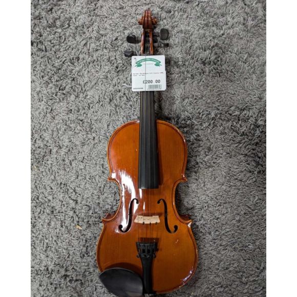 German Maidstone 3/4 Violin OPB, Case, no bow.