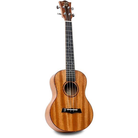 Snail UKT-518E Tenor Ukulele, Red Binding