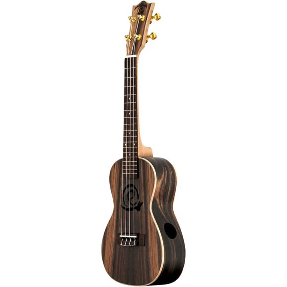 Snail UKC-T483E Concert Electro Uke, Ebony