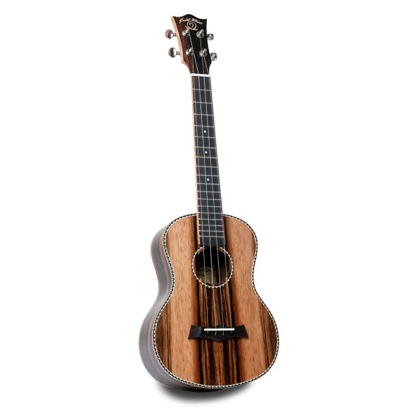 Snail UKT-E598 Tenor Ukulele, Ebony Wood
