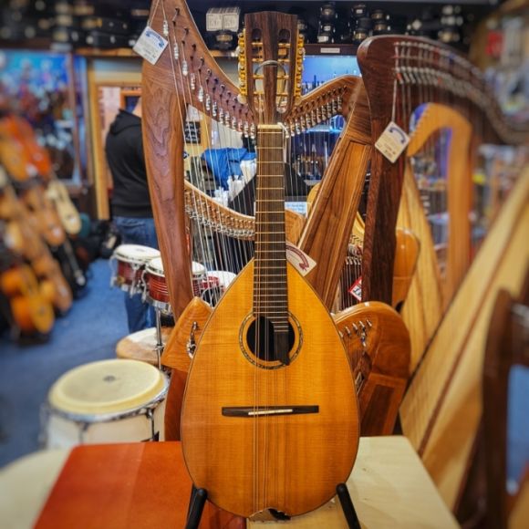 Ashbury Neopolitan Style Bowl Back Mandolin, as new, with case