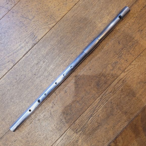 Luke Pritchard low D whistle, Tunable, with aluminium fipple