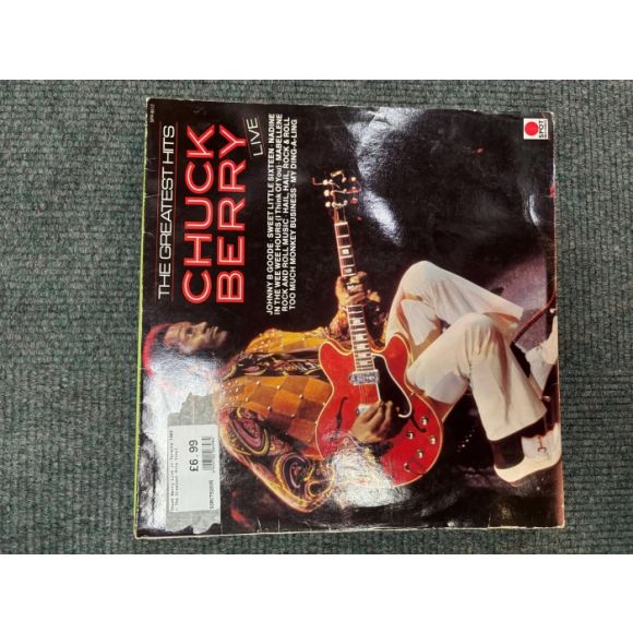 Chuck Berry Live in Toronto 1969 - The Greatest Hits Vinyl 