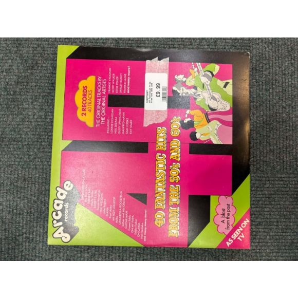 40 Fantastic Hits from the 50s and 60s Double Album 40 Tracks