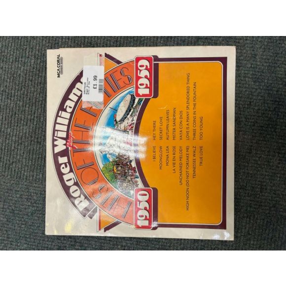 Roger Williams Hits of the Fifties on Vinyl