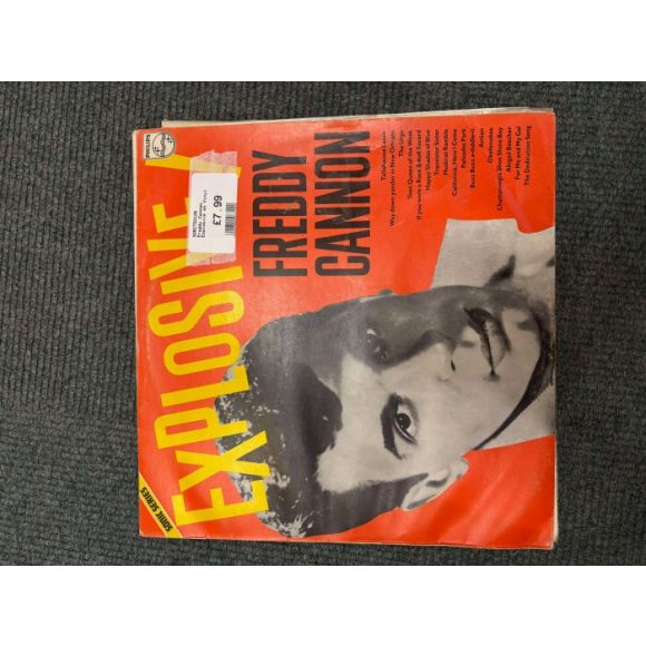 Freddy Cannon Explosive on Vinyl