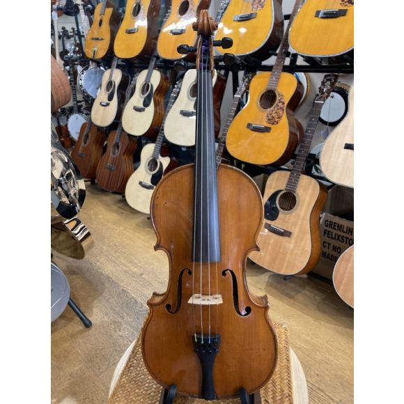4/4 violin, made by Claude Chevrier, 1840, Mirecourt France, in style of Nicolas