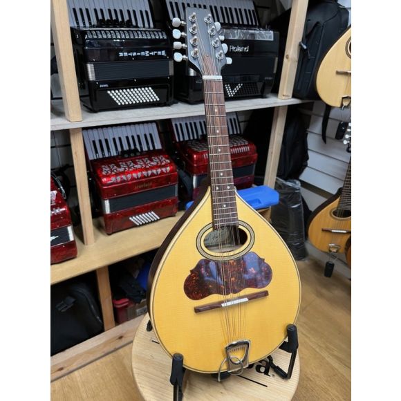 Hathway Mandolin, large body, spruce top, oval soundhole and scratch-plate - rare make