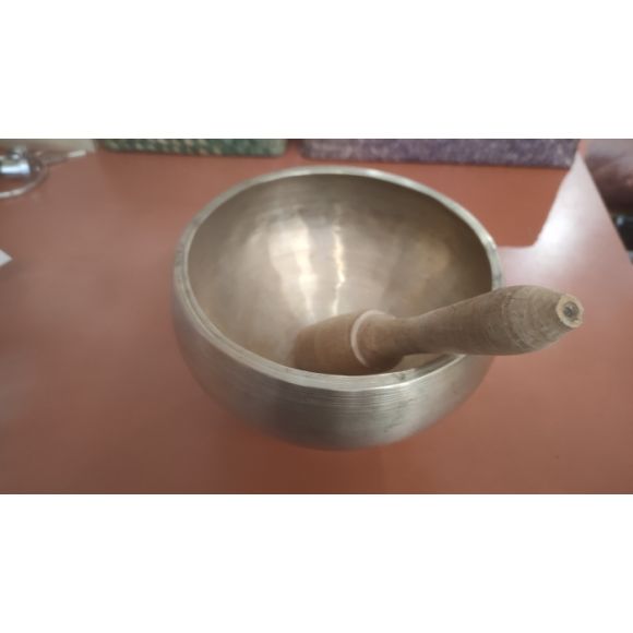 Singing bowl, 'Naga' style with base. (ID: SORLO51293)