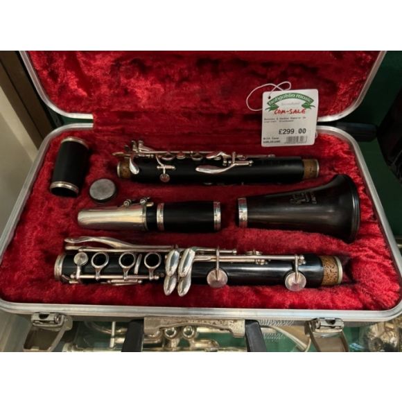 Boossey & Hawkes Emperor Bb clarinet. Blackwood.