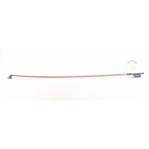 4/4 Violin Bow by Arnold Voight ca 1900 Silver Mounted Pernumbuco Stick Exc Cond