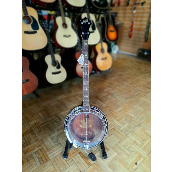 Hondo II HB89C Double Eagle 5 String Banjo with Resonator