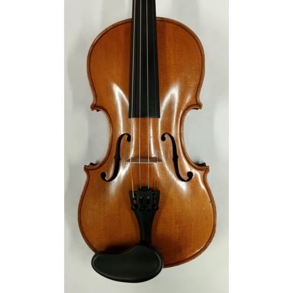 German 4/4 Violin, Markneukirchen 1920's lab. Maravelli, good bow and case