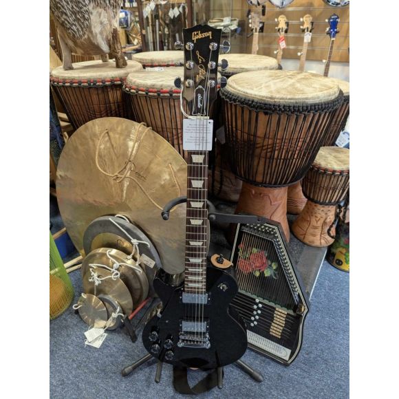 Left Handed Gibson USA Les Paul Studio, ebony 2020. Superb Condition 