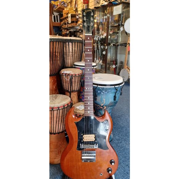Gibson SG Junior inchesLarge Guardinches with Vibrola Removed. USA 1966 - 1969