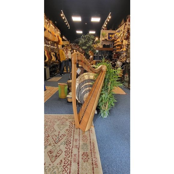 Nigel Morgan Ceilidh harp, 34 String, fully levered, made in the UK