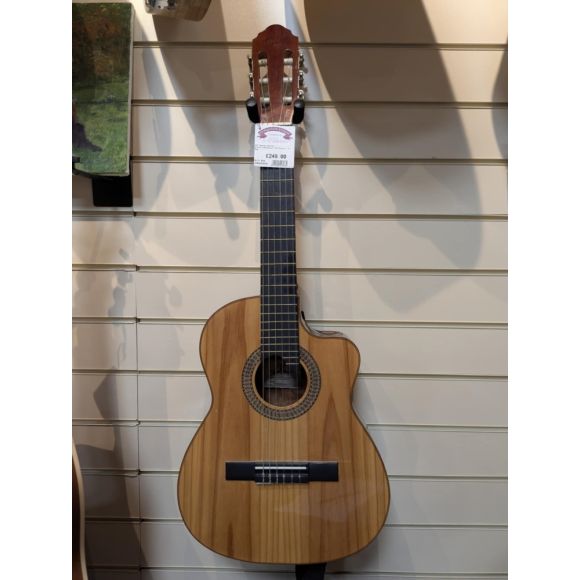 JVC Musico Quinto Electro-Acoustic 1/2 Guitar. W/ Bag