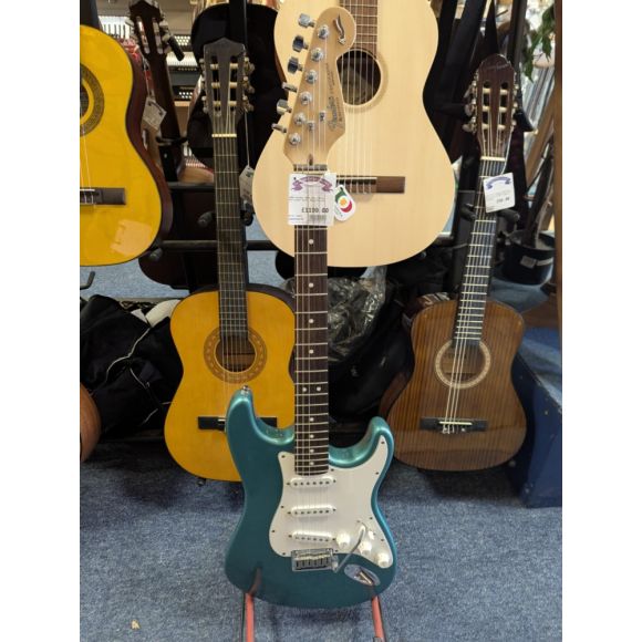 1993 Fender 40th Ann. Strat Carribean Mist. Rare Finish. 