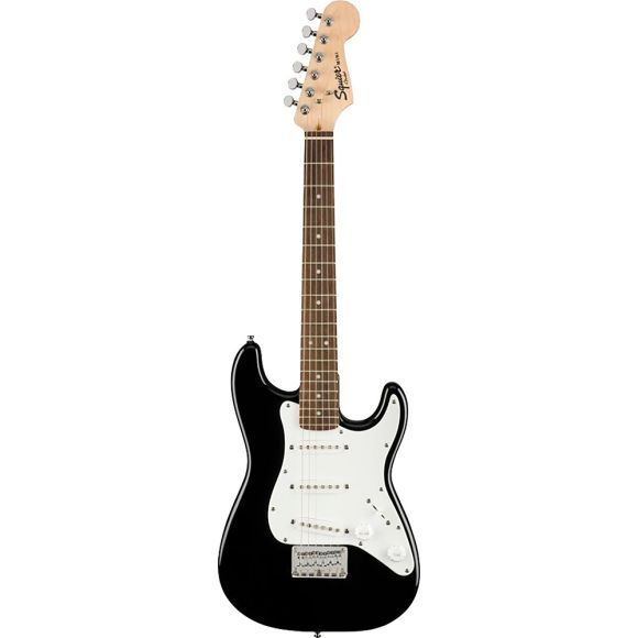 Squier Mini Stratocaster Guitar, Black