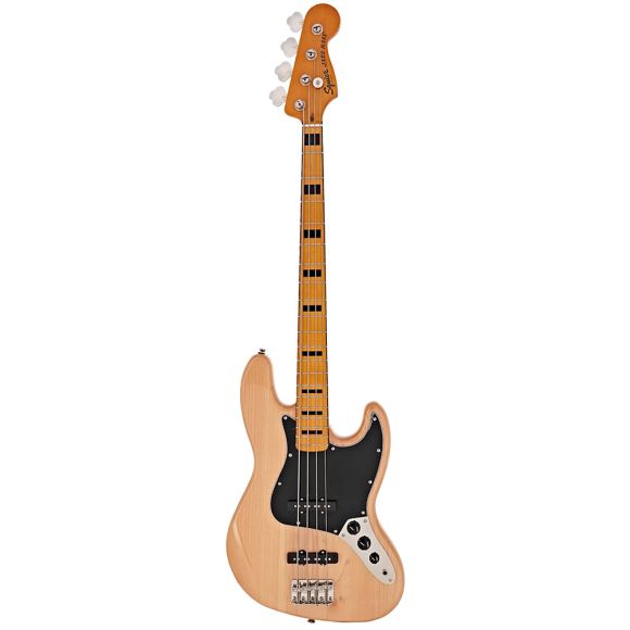 Squier Classic Vibe 70s Jazz Bass Guitar, Natural