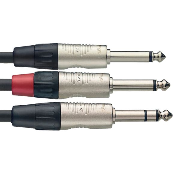 Stagg N Series 3m Y-Cable Jack/Jack