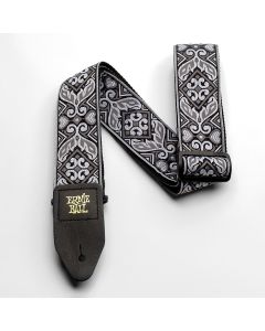 Ernie Ball Classic Jacquard Strap, Tribal Silver