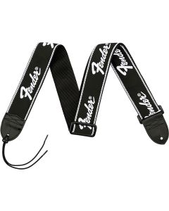 Fender Running Logo Strap, Black