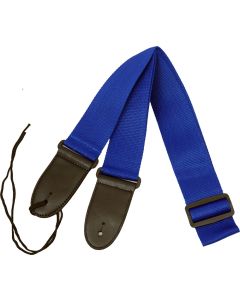 Viking VGS-06B Webbing Guitar Strap, Blue