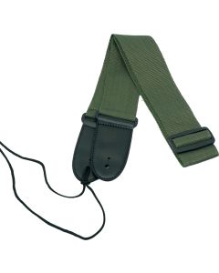 Viking VGS-06G Webbing Guitar Strap, Green