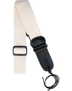 Viking VGS-60I Cotton Guitar Strap, Ivory