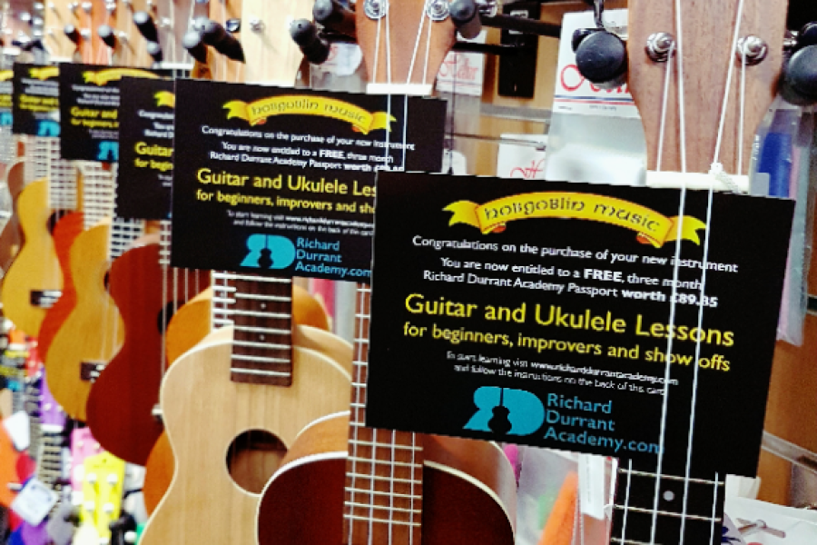Free Online Guitar and Ukulele Tuition