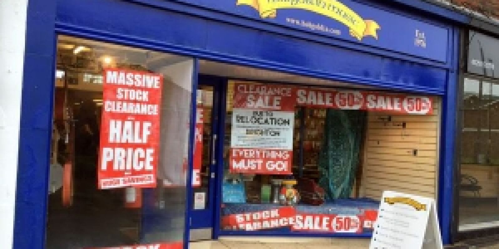 Goodbye Crawley Shop!