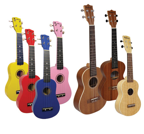 Ukuleles at Hobgoblin Music