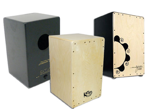 Cajon drums at Hobgoblin Music