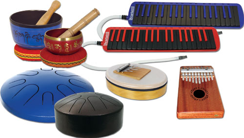 Weird and wonderful instruments at Hobgoblin Music